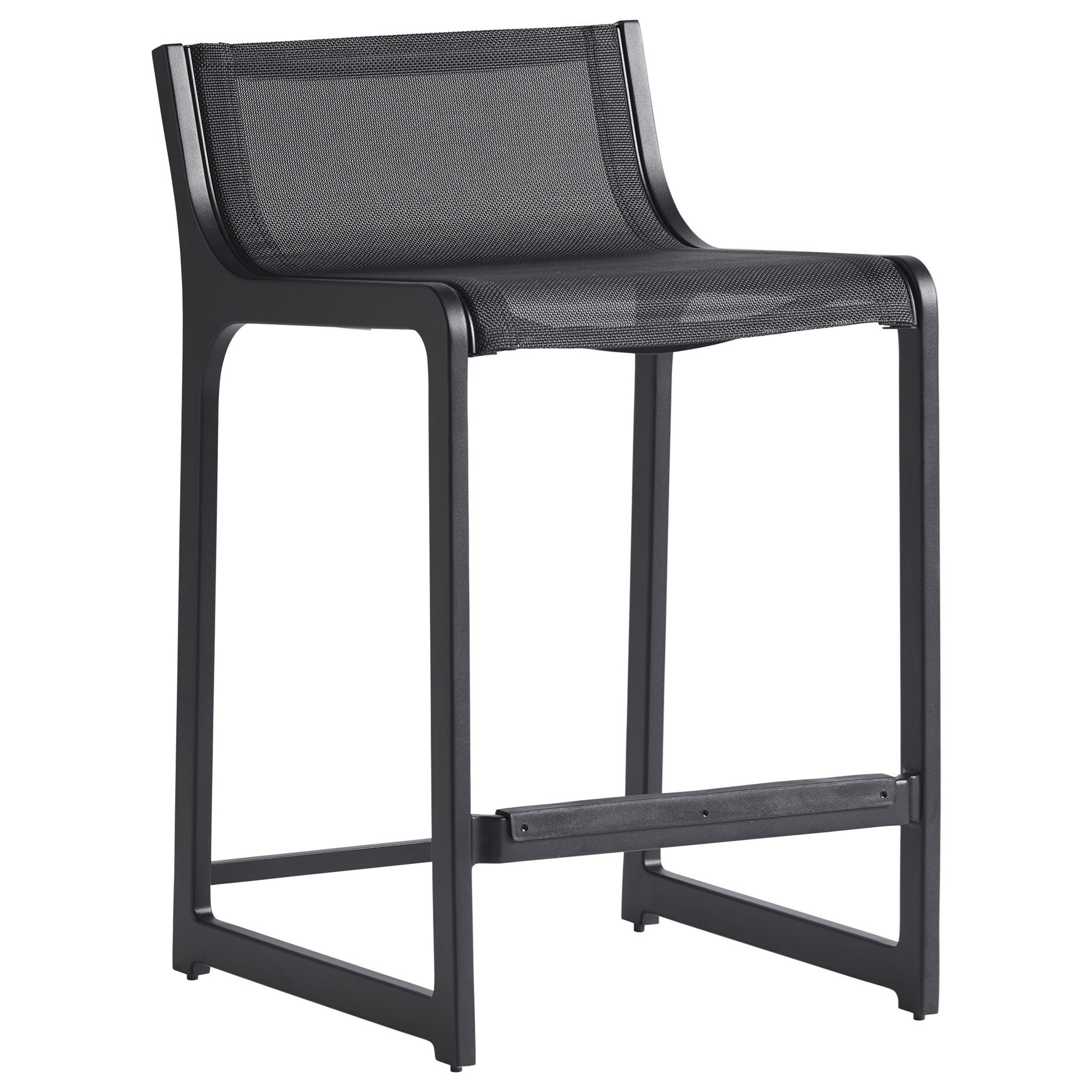 Black outdoor outlet stools